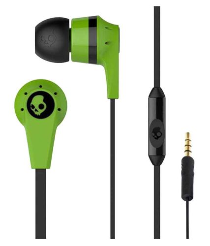 Skullcandy S2IKDY-323 zöld sztereo headset fülhallgató 3,5mm jack csatlakozóval