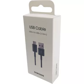   Samsung USB-C (Type-C) adatkábel, töltőkábel, gyári, fekete, 1.5m, EP-DG930IBEGWW