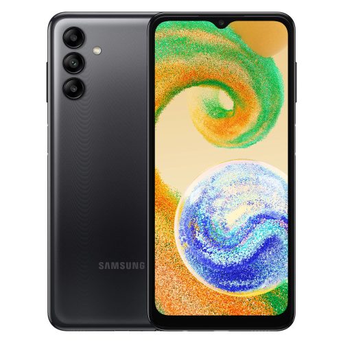 Samsung Galaxy A04s mobiltelefon, 3GB/32GB, dual sim, fekete (Black), kártyafüggetlen