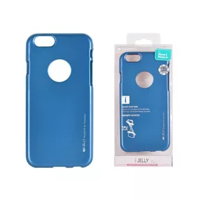   iPhone 6 Plus / 6S Plus szilikon tok, hátlaptok, telefon tok, kék, Mercury Cocktail, Mercury I-Jelly Metal