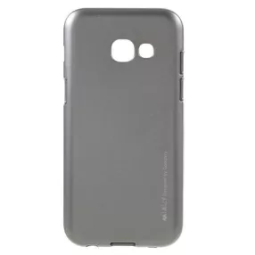   Samsung Galaxy A3 2017 szilikon tok, hátlaptok, telefon tok, szürke, Mercury I-Jelly Metal