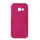 Samsung Galaxy A3 2017 szilikon tok, hátlaptok, telefon tok, pink, Mercury I-Jelly Metal