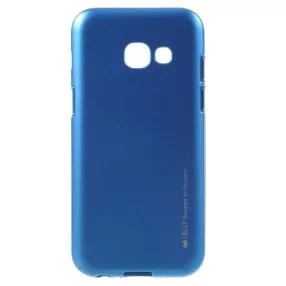   Samsung Galaxy A3 2017 szilikon tok, hátlaptok, telefon tok, kék, Mercury Cocktail, Mercury I-Jelly Metal