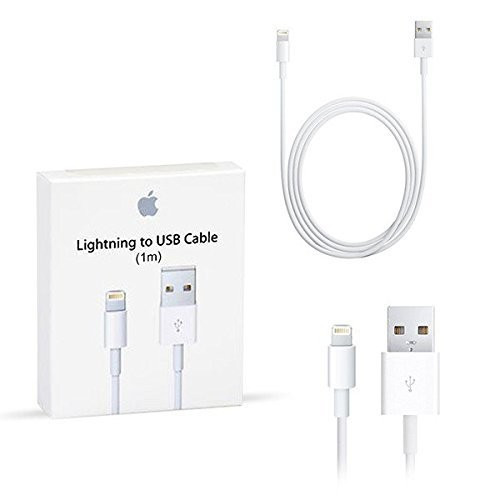 iPhone adatkábel, töltőkábel, iPhone 8pin, lightning, fehér, gyári, csomagolt, 1m, Apple MD818ZM/A