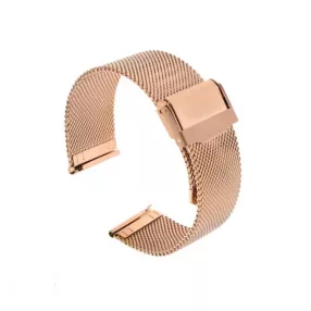   Colmi okosóra szíj, fém, rose gold, 22mm, Milan Buckle Strap