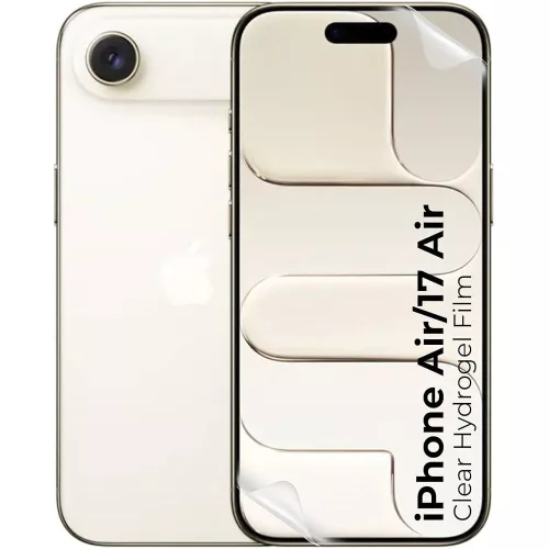 iPhone Air / iPhone 17 Air hidrogél kijelzővédő fólia