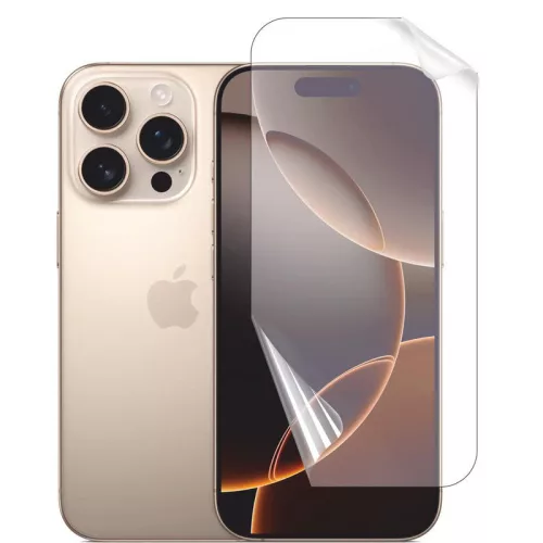 iPhone 16 Pro / 17 hidrogél kijelzővédő fólia