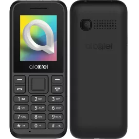   Alcatel 1068D mobiltelefon, dual sim, fekete, kártyafüggetlen, magyar menüs, nyomógombos