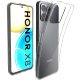 Honor X8 szilikon tok, hátlaptok, telefon tok, vékony, átlátszó, 1mm