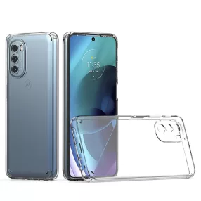   Motorola Moto G52 szilikon tok, hátlaptok, telefon tok, erősített sarkokkal, átlátszó, Anti Shock, 1.5mm