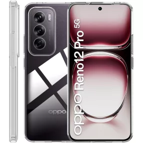   Oppo Reno12 Pro 5G szilikon tok, hátlaptok, telefon tok, vékony, átlátszó, 1mm