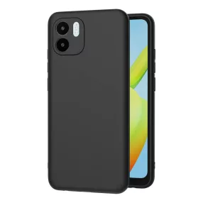   Xiaomi Redmi A1 / Redmi A2 szilikon tok, hátlaptok, telefon tok, matt, fekete