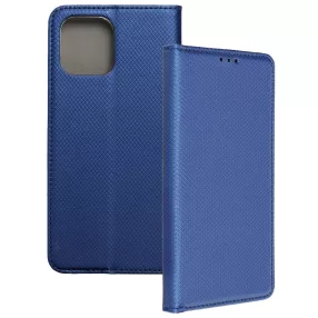   Xiaomi Redmi A1 / Redmi A2 könyvtok, fliptok, telefon tok, mágneszáras, bankkártyatartós, sötétkék