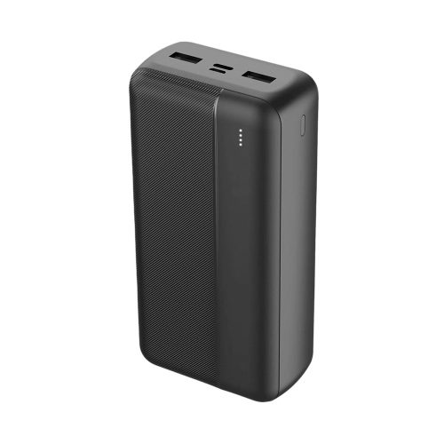 Power Bank, külső akkumulátor, 30000mAh, 20W, fekete, Maxlife MXPB-02