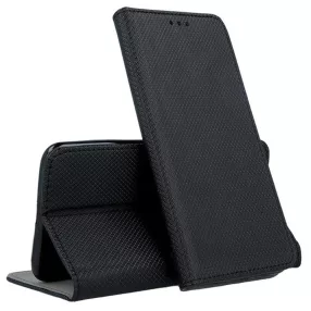   Motorola Edge 30 Neo könyvtok, fliptok, telefon tok, mágneszáras, bankkártyatartós, fekete