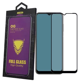   Huawei Nova Y61 / Realme 10 5G / C33 / Nokia G22 / Motorola Moto G8 Power Lite üvegfólia, tempered glass, előlapi, edzett, hajlított, fekete kerettel, OG Premium