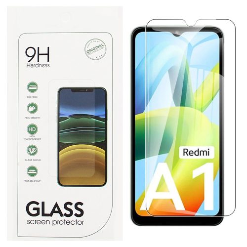 Xiaomi Redmi A1 / A1+ (A1 Plus) / Redmi A2 / Redmi A2+ (A2 Plus) / Poco C50 üvegfólia, tempered glass, előlapi, edzett, 9H, 0.3mm