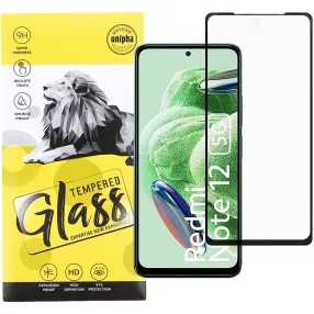   Xiaomi Redmi Note 12 4G/5G / Poco X4 Pro 5G / Poco F4 GT üvegfólia, tempered glass, előlapi, 9D, edzett, hajlított, fekete kerettel