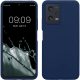 Xiaomi Redmi Note 12 5G (Globál) / Poco X5 5G szilikon tok, hátlaptok, telefon tok, matt, sötétkék