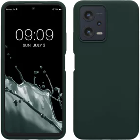  Xiaomi Redmi Note 12 5G (Globál) / Poco X5 5G szilikon tok, hátlaptok, telefon tok, matt, zöld