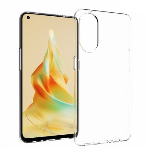 Oppo Reno 8T 4G szilikon tok, hátlaptok, telefon tok, vékony, átlátszó, 1mm