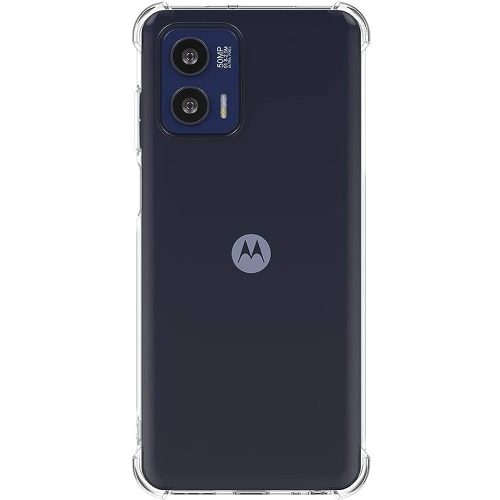 Motorola Moto G73 5G szilikon tok, hátlaptok, telefon tok, erősített sarkokkal, átlátszó, Anti Shock, 1,5mm