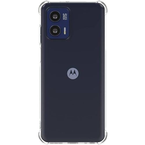 Motorola Moto G73 5G szilikon tok, hátlaptok, telefon tok, erősített sarkokkal, átlátszó, Anti Shock, 1.5mm