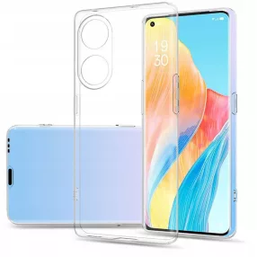  Oppo Reno8 T 4G szilikon tok, hátlaptok, telefon tok, vastag, átlátszó, 2mm