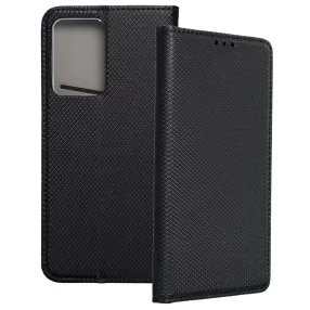   Xiaomi 13 Lite 5G könyvtok, fliptok, telefon tok, mágneszáras, bankkártyatartós, fekete