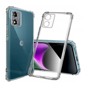   Motorola Moto E13 szilikon tok, hátlaptok, telefon tok, erősített sarkokkal, átlátszó, Anti Shock, 1.5mm