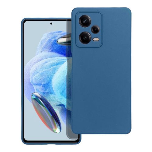 Xiaomi Redmi Note 12 Pro 5G (Globál) / Poco X5 Pro 5G szilikon tok, hátlaptok, telefon tok, matt, sötétkék