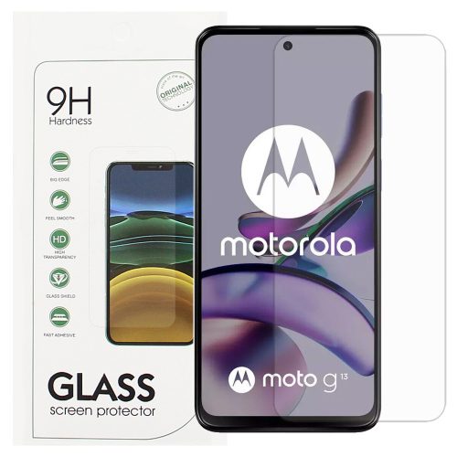 Motorola Moto G13 / G23 / G53 5G / G73 5G / Honor 30s üvegfólia, tempered glass, előlapi, edzett, 9H, 0.3mm