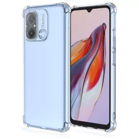   Xiaomi Redmi 12C szilikon tok, hátlaptok, telefon tok, erősített sarkokkal, átlátszó, Anti Shock, 1.5mm