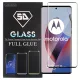 Motorola Edge 30 Fusion 5G üvegfólia, tempered glass, előlapi, 5D, edzett, hajlított, fekete kerettel