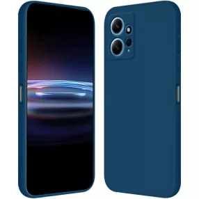   Xiaomi Redmi Note 12 4G szilikon tok, hátlaptok, telefon tok, matt, sötétkék