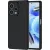 Xiaomi Redmi Note 12 Pro 5G (Globál) / Poco X5 Pro 5G szilikon tok – kameravédős, matt fekete hátlaptok velúr belsővel, Silicon
