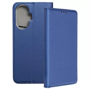   Realme C55 könyvtok, fliptok, telefon tok, mágneszáras, bankkártyatartós, sötétkék