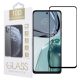 Motorola Moto G32 / G42 üvegfólia, tempered glass, előlapi, 10D, edzett, hajlított, fekete kerettel