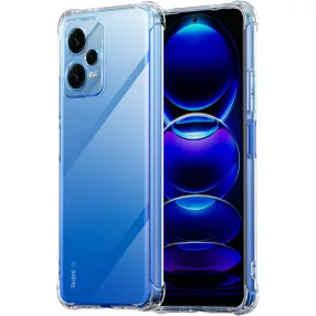   Xiaomi Redmi Note 12 Pro Plus 5G szilikon tok, hátlaptok, telefon tok, erősített sarkokkal, átlátszó, Anti Shock, 1.5mm