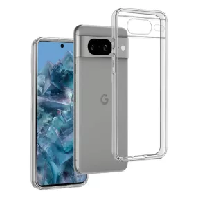   Google Pixel 8 5G szilikon tok, hátlaptok, telefon tok, vékony, átlátszó, 1mm