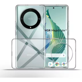   Honor Magic5 Lite 5G szilikon tok, hátlaptok, telefon tok, vékony, átlátszó, 1mm