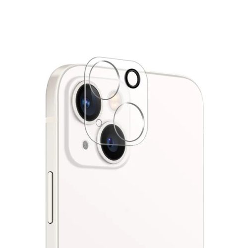iPhone 15 / 15 Plus üvegfólia, tempered glass, 3D, edzett, lencsevédő, kamera védő