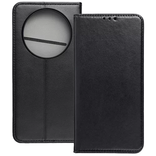 Realme 11 Pro 5G / Realme 11 Pro Plus 5G könyvtok, fliptok, telefon tok, mágneszáras, bankkártyatartós, fekete, Smart Magnetic