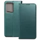 Xiaomi Redmi 12 4G / 5G könyvtok, fliptok, telefon tok, mágneszáras, bankkártyatartós, zöld, Smart Magnetic