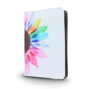   Univerzális 9-11 colos tablet könyvtok, mappa tok, Sunflower mintás