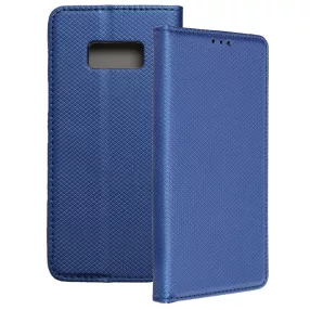   Samsung Galaxy S8 könyvtok, fliptok, telefon tok, mágneszáras, bankkártyatartós, sötétkék