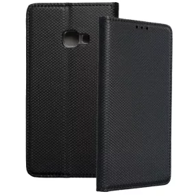   Samsung Galaxy Xcover 4 / Xcover 4S könyvtok, fliptok, telefon tok, mágneszáras, bankkártyatartós, fekete