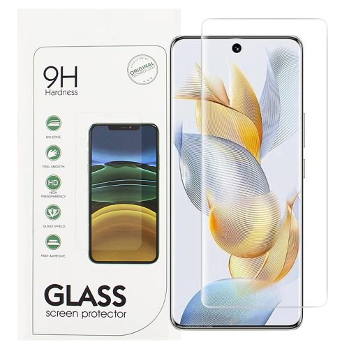 Honor 90 5G üvegfólia, tempered glass, előlapi, edzett, 9H, 0.3mm