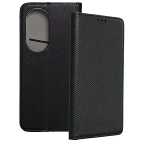   Oppo Reno 10 5G / 10 Pro 5G könyvtok, fliptok, telefon tok, mágneszáras, bankkártyatartós, fekete