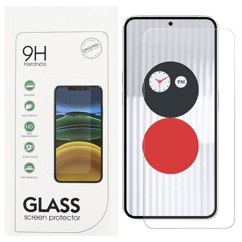 Nothing Phone 1 üvegfólia, tempered glass, előlapi, edzett, 9H, 0.3mm